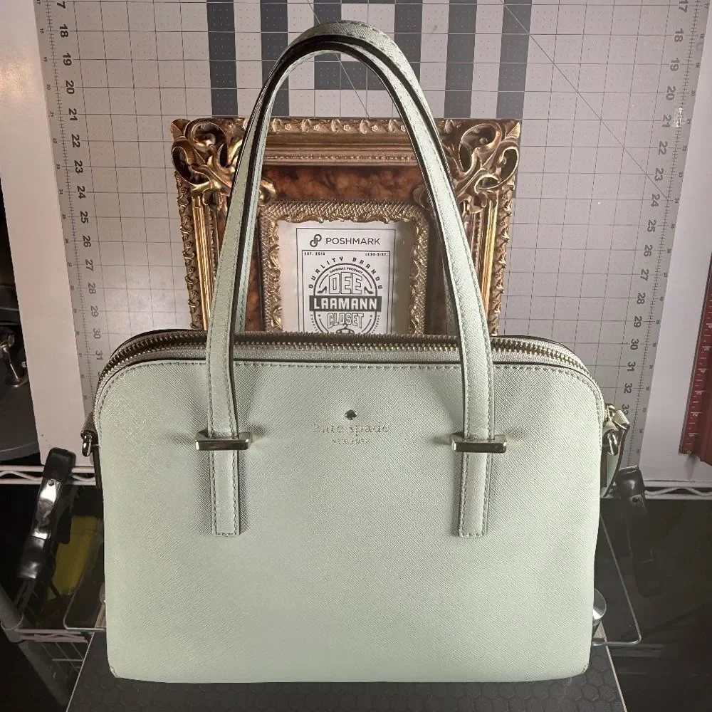 KATE SPADE ®  | CEDER STREET MAIZE | HANDBAG | PALE MINT | XLNT |